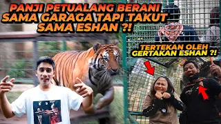 PANJI PETUALANG MASUK TIGER CAGE ! BERANI SAMA GARAGA TAPI TAKUT SAMA ESHAN ?!