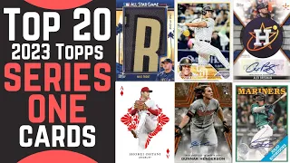 Top 20 Highest Selling 2023 Topps Series 1 Cards