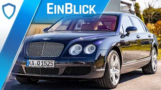 Bentley Continental Flying Spur 6.0 W12 Biturbo (2005) - Ledersänfte zum Schnäppchenpreis?