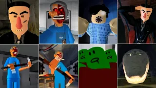 Psyco's Old Factory Scary Obby Vs Toby's Hospital Scary Obby All Jumpscares Moments