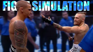 REALISTIC Conor McGregor vs REALISTIC Dustin Poirier - Fight Simulation