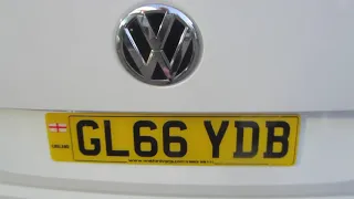 vw transporter gl66ybd