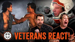 Vets React to fight scenes, ft. Tim Kennedy & Mat Best