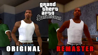 GTA San Andreas - Original vs Remaster Comparison