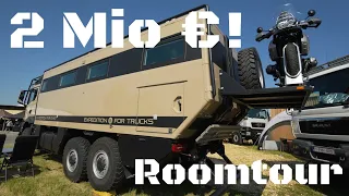 ACTION MOBIL RV for €2 million!  2 ZKB LUXURY!  6x6!  Completely self-sufficient!  Burglar-proof!