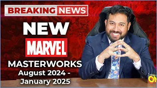 BREAKING NEWS: New Marvel Masterworks  August 2024 - January 2025!