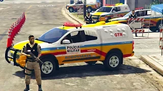 GTA V : VIDA POLICIAL | A MAIOR BLITZ JA FEITA EM MINAS GERAIS - PMMG - EP.211