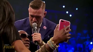 Conor McGregor OWNS Floyd Mayweather Trash Talk at London World Tour