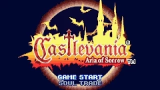 Castlevania: Aria of Sorrow (GBA) Longplay 100% souls, 100% map