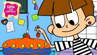 Sonya from Toastville | All episodes in a row 1-5 | New animated series for kids