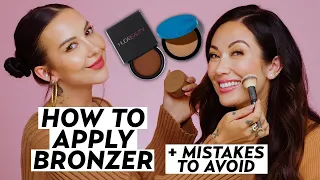 How to Apply Bronzer & 7 Bronzer Makeup Mistakes to Avoid! | Susan Yara