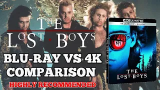 THE LOST BOYS BLU-RAY VS 4K COMPARISON/THE 2 COREY'S NEVER LOOKED THIS GOOD!