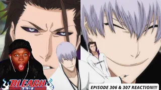 GIN BETRAYS AIZEN...?! || AIZEN PERFECT BUTTERFLY FORM...??! || BLEACH EPISODE 306 & 307 REACTION!!