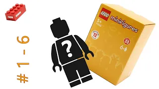 LEGO 71034 Minifigures Series 23 #1-6