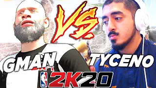 GMAN vs TYCENO BEST OF 7 MATCHUP OF THE YEAR - NBA2K20