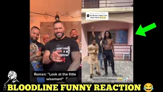 Roman Reigns Funny Reaction On Fake Bloodline Tiktok Video 😂