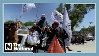 Taliban celebrate one year since US withdrawal