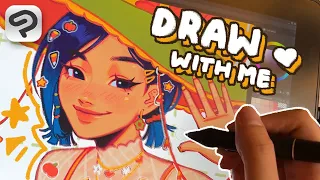 ♡ draw with me: witch edition !