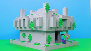 Я построил ВСЕ конструкции MINECRAFT в LEGO    перевод   TD BRICKS