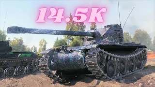 Bat.-Châtillon 12 t 14.5K Spot Damage World of Tanks,WoT