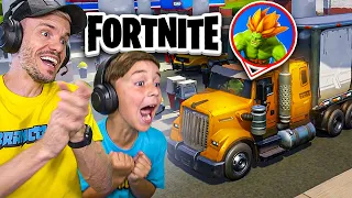 FUGA DE CAMINHÃO NO FORTNITE - Família Brancoala Games