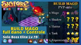 Skylore | BUILD MAGO + SOLO BOSS ELITE  Lv.19丨Xuxu Jogador