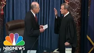 Senate Receives Impeachment Managers, Roberts & Senators Sworn In | NBC News (Live Stream)