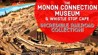 The Monon Connection Museum and Whistle Stop Cafe - Incredible Railroad Collection