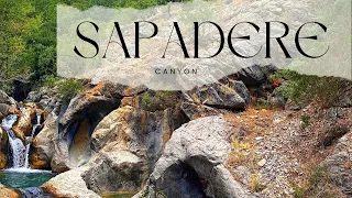 Sapadere .Сказочные виды Сападере каньон .Алания .Турция.