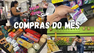 COMPRAS DO MÊS DE FEVEREIRO COMPLETA PARA 3 PESSOAS | A CASA 125