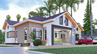 Adorable 4 Bedroom House Designs With Floor Plan