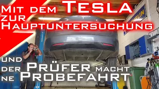 Hauptuntersuchung bei der GTÜ mit meinen beiden Elektroautos - Tesla Model S und Nissan Leaf