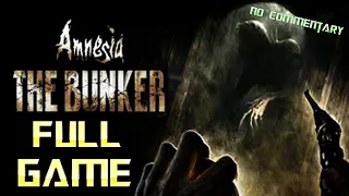 Amnesia The Bunker | Full Game Walkthrough | No Commentary