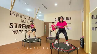 TRAMPOLINE DANCE FITNESS Advance level #trampolinefitness #tasikmalaya