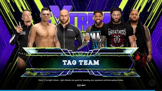 Team Emprium VS Bloodline || 6 Men Tag Team Elimination Match || #wwe2k24 #viral #wwe2k #gaming