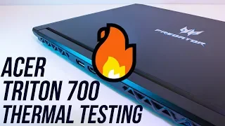 Acer Triton 700 Thermal Testing, Undervolting and Overclocking