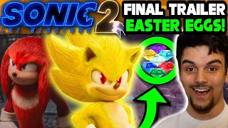 New Sonic Movie 2 Final Trailer Easter Eggs & Breakdown - Chaos Emeralds Confirmed, Death Egg & More