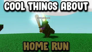 Cool THINGS About The New HOME RUN Glove (Send People To Brazil) | Roblox Slap Battles