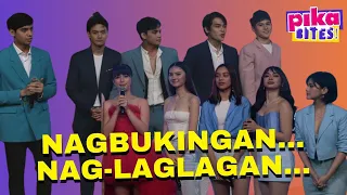 Sparkada boys and girls ng Luv Is Caught In His Arms, nagbukingan, nag-laglagan