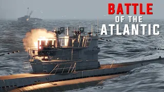 U-BOATS Annihilating Convoy || Warthunder Battle of the Atlantic