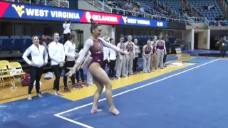 Maggie Nichols (Oklahoma) - Floor Exercise (9.975) - Oklahoma at West Virginia 2017