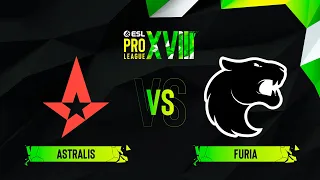 Astralis vs. FURIA - Map 1 [Overpass] - ESL Pro League Season 18 - Group A