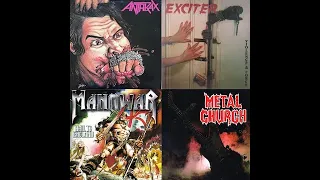 The Hudson Valley Squares: Album Wars (1984)-Anthrax/Manowar/Metal Church/Exciter