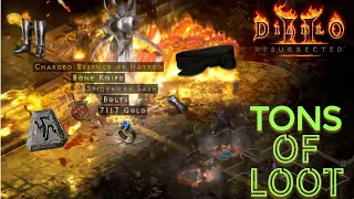 500 Mephisto Runs -544 MF Loot Highlights Diablo 2 Resurrected