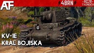 War Thunder - KV-1E Kráľ na bojisku | Gameplay Tanky CZ/SK