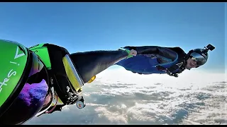 WINGSUIT - Feel Free - over the clouds