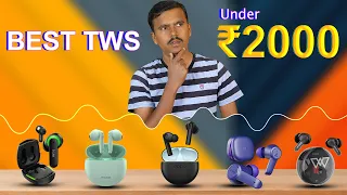 Top 5 Best TWS Earbuds Under ₹2000⚡Best Truly Wireless Earphones Under ₹2000 in Tamil 🔥🔥🔥TB