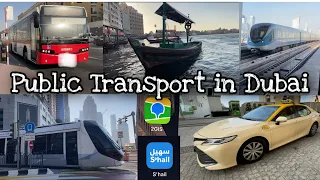 DUBAI PUBLIC TRANSPORT GUIDE || BEST APP TO USE WHILE IN DUBAI || DUBAI TRAVEL GUIDE || 4K VIDEO