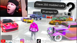 I Found the Craziest Modded Garage in GTA Online..? 🚌 (250 Modded Cars + Jets)