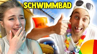 LiDiRo reagiert auf Sandra im Schwimmbad💧💦#freshtorge #sandra #memes